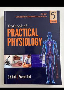 GK pal physiology textbook + practical book