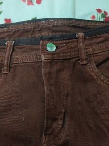 Brown Cargo Jeans