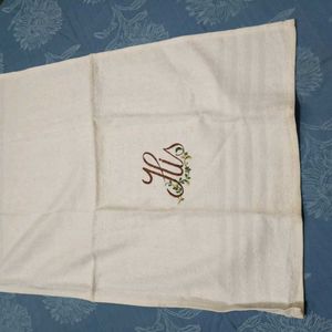 2 White Towel Set - His &amp; Hers