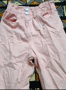 Pink Trousers and Palazzo Pants Set
