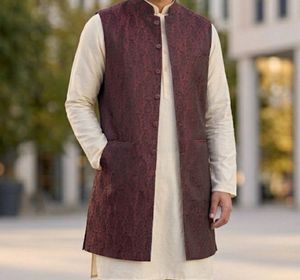 Men's Brocade Nehru Jacket