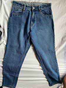 Women Mom Fit High Rise Jeans