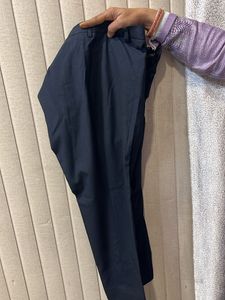 Classic Formal Navy Blue Trousers