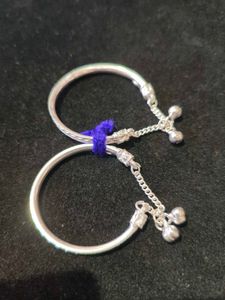 Baby Pure Silver Anklets Or bracelet