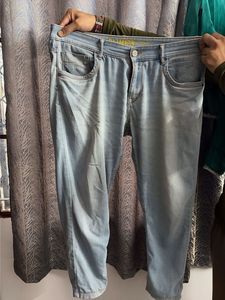 Light Wash Denim Jeans