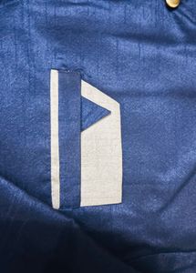 Men's Royal Blue Kurta