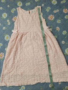 H&amp;M Pink Lace Dress