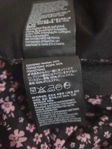 H&amp;M Floral Square Neck Puff Sleeve Top