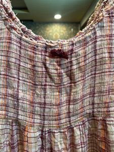 Urban Outfitters Kimchi Blue Rae Check Playsuit