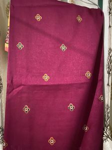 Elegant Maroon  Saree