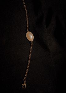 Pearl Pendant Chain Necklace