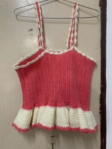 Handmade Crochet Crop Top