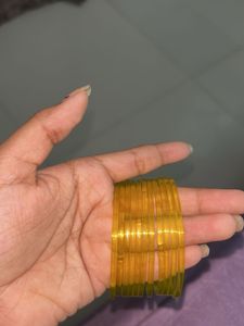Set of Golden Bangles