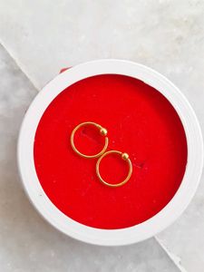 Gold Hoop Earrings