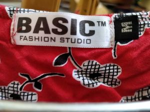 Red Floral Print Dress