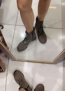 Women Army Green New Boots