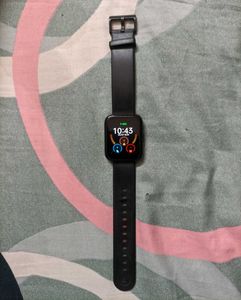 Black Smartwatch with Charger