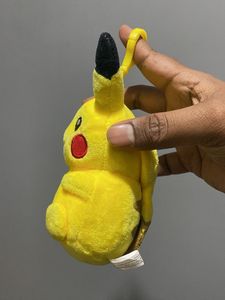 Adorable Pikachu Plush Keychain