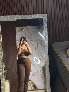 Shein Brown Lace Bralette