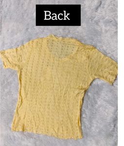 🆕💛BRAND NEW Women's Yellow Top (without inner)💛