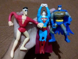 Vintage Superhero Action Figures Combo