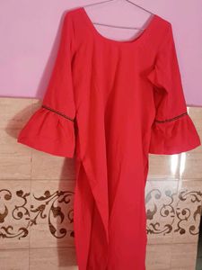 A Light Red New Kurta ♥️