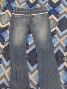 Women’s Blue Bootcut Denim Jeans