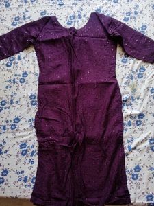 Elegant Purple Kurta