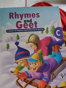 Rhymes and Geet: English-Hindi Book