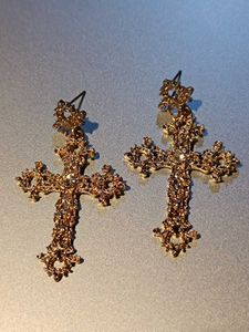 Cross Earrings Set of 2
