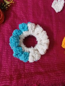 Hand Made Crochet Scrunchie