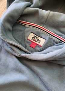 ⚡ Original Tommy Hilfiger Two-Tone Blue Hoodie