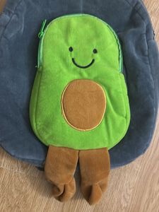Cute Avocado Plush Backpack