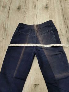 Ma5866 Vintage Embroidered Flare Jeans waist 26