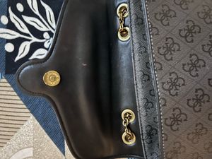 Guess Black &amp; Grey Shoulder Bag