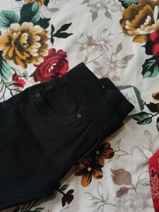 Kids Black Jeggings Waist 20 Length 25