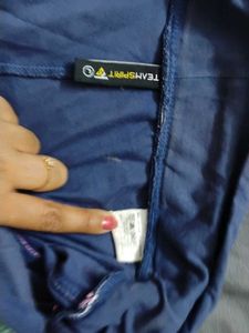 Athletic Leggings with Pink Stripe