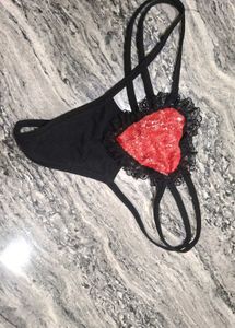 Black Heart Lingerie Set