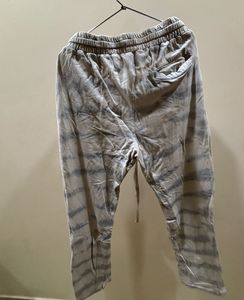 Stylish Striped Linen Blend Pants