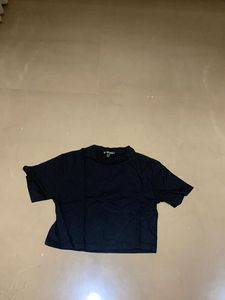 Brand New Black Crop Top