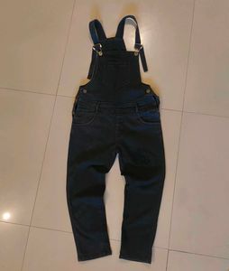 Dark Wash Denim Overalls