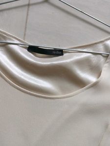 Cream Puff Sleeve Babydoll Dress