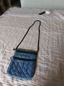 Denim Crossbody Bag