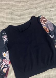 Floral Sleeve Top