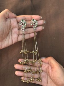 Stunning Ethnic Earrings with Tassels