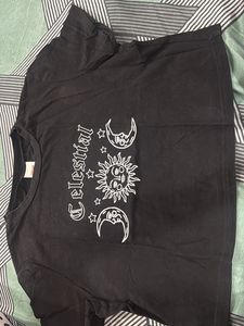 Celestial Sun Moon Graphic Tee