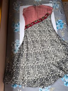 Designer Embroidered Long Kurta/Dress
