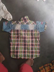 Stylish Plaid Denim Shirt for Men