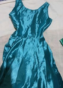 Price drop🎀Stitched Green Ethnic Dress
