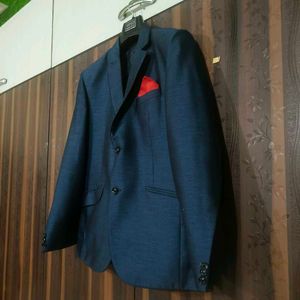 Formal Blazer with Pocket Square